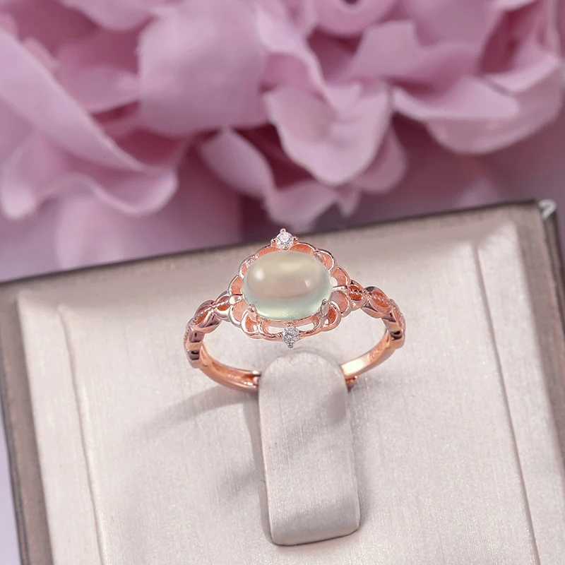 Ювелирные украшения кольца для женщин Твердые Серебро 925 пробы Prehnite 8*6 мм натуральный Овальный зеленый драгоценный камень 18 К розовое золот...
Ювелирные украшения кольца для женщин Твердые Серебро 925 пробы Prehnite 8*6 мм натуральный Овальный зеленый драгоценный камень 18 К розовое золот...