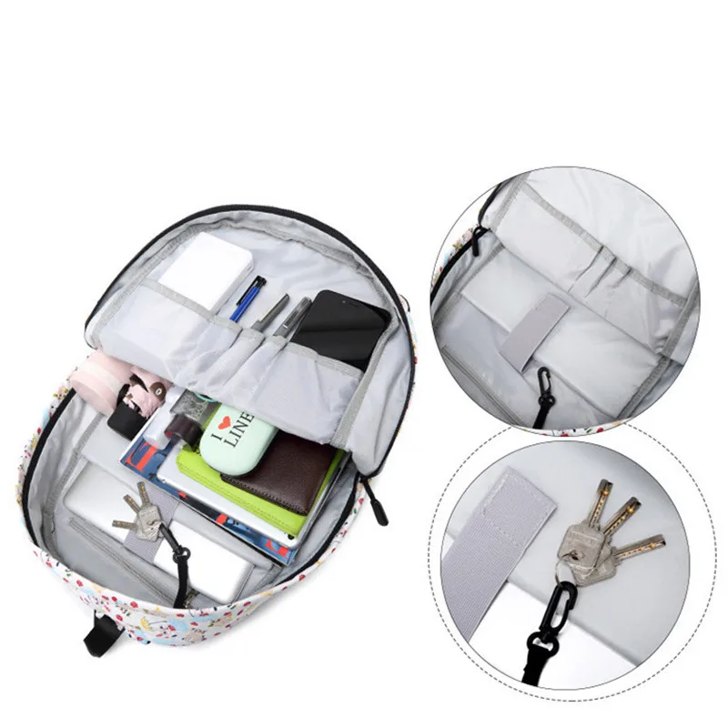 Fashion Women Backpacks Female Printing School Bag For Teenagers Girls Travel Rucksack Waterproof Backpack Mochila Infantil
Fashion Women Backpacks Female Printing School Bag For Teenagers Girls Travel Rucksack Waterproof Backpack Mochila Infantil
