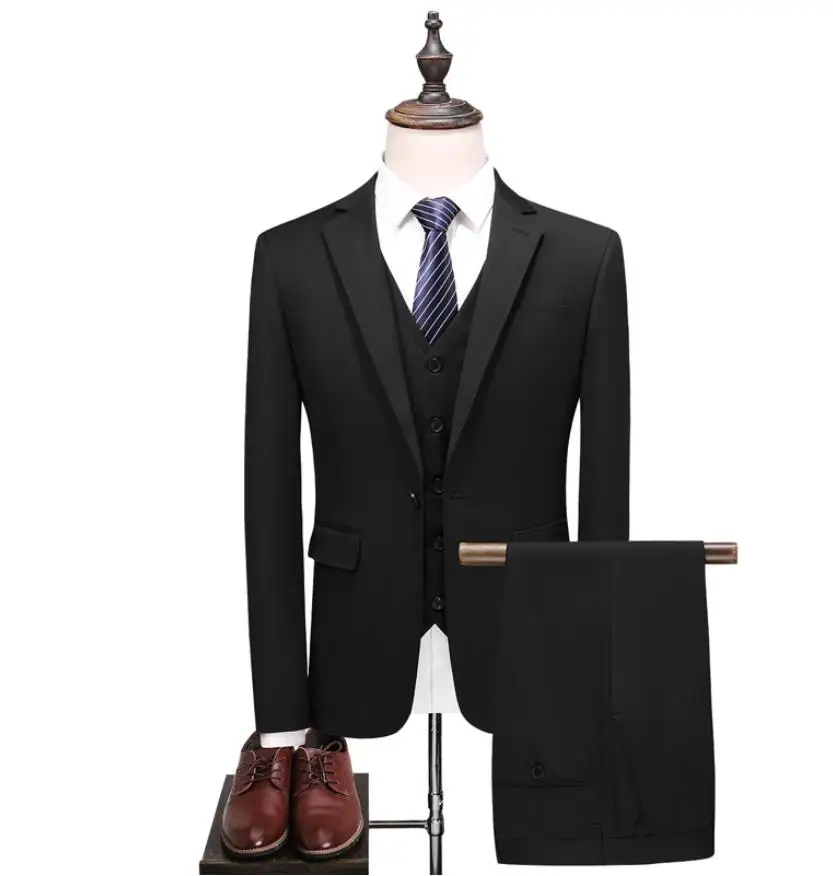 2021 Three Pieces Dress Suits Wedding Casual Male Suis Men's Business Party Good Quality Suits Men (Jacket+Vest+Pants)
2021 Three Pieces Dress Suits Wedding Casual Male Suis Men's Business Party Good Quality Suits Men (Jacket+Vest+Pants)