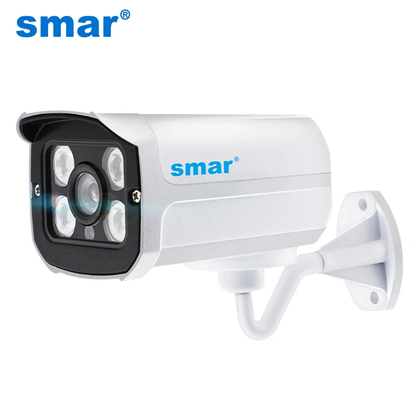 Smar наружная Водонепроницаемая ip камера 1080P 4MP циллиндрическая IP H.265 ночного