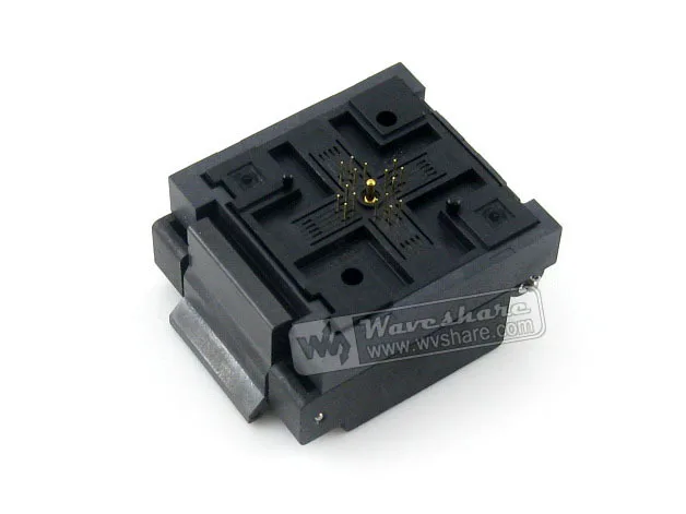 Enplas QFN-16BT-0.65-01, IC Test & Burn-in Socket, for QFN16, MLP16, MLF16 package
Enplas QFN-16BT-0.65-01, IC Test & Burn-in Socket, for QFN16, MLP16, MLF16 package