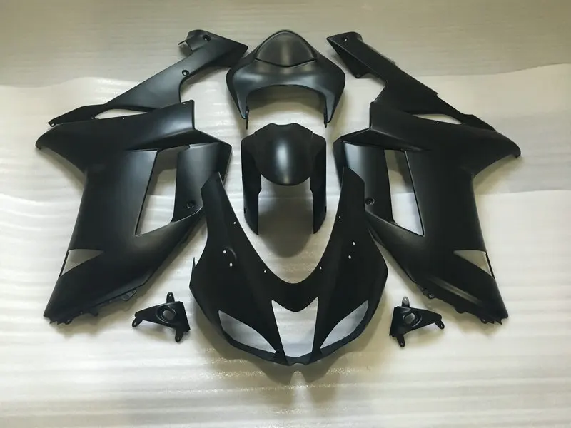 Комплект обтекателей для мотоцикла на заказ KAWASAKI Ninja ZX6R 636 07 08 ZX 6R 2007 2008 zx6r ABS все