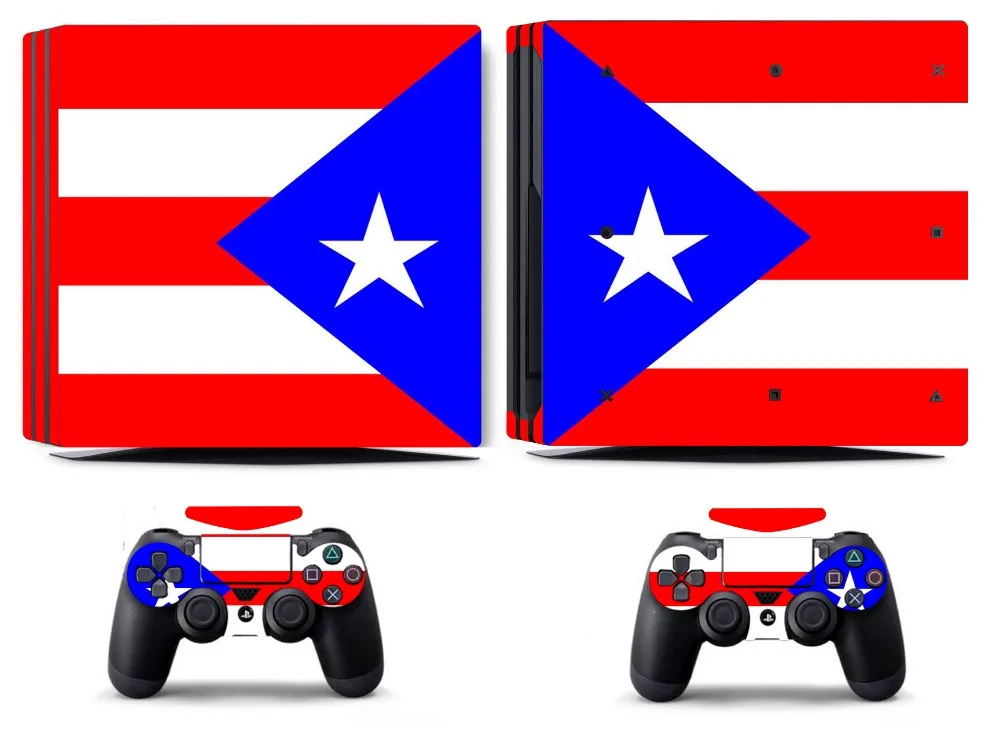 Наклейка для PS4 PRO Виниловая наклейка Sony Pro PlayStation 4 и 2 контроллера|stickers for|stickers for