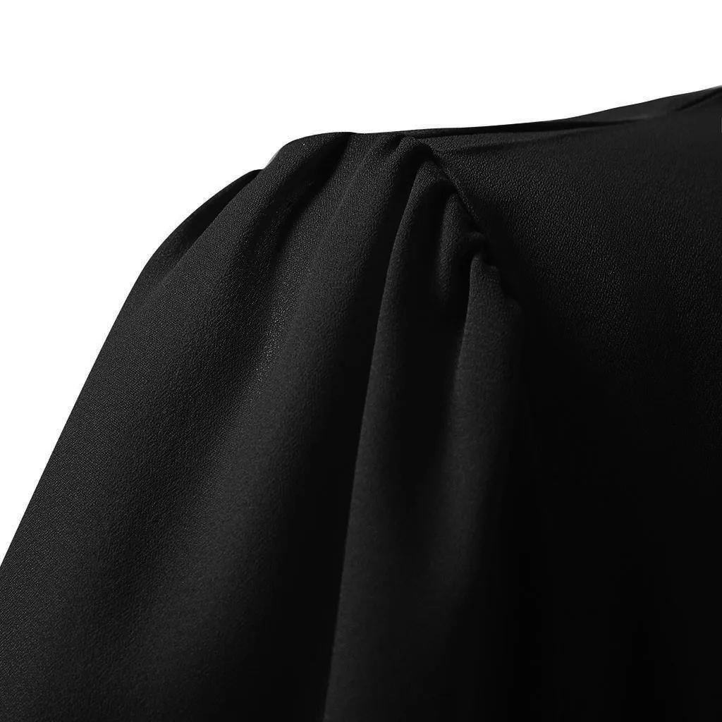 Women Dress Summer Fashion Dress Women's Cold Shoulder Mesh Panel Blouse Bell Sleeve Loose Top Shirt Dress Party Dresses #20
Women Dress Summer Fashion Dress Women's Cold Shoulder Mesh Panel Blouse Bell Sleeve Loose Top Shirt Dress Party Dresses #20