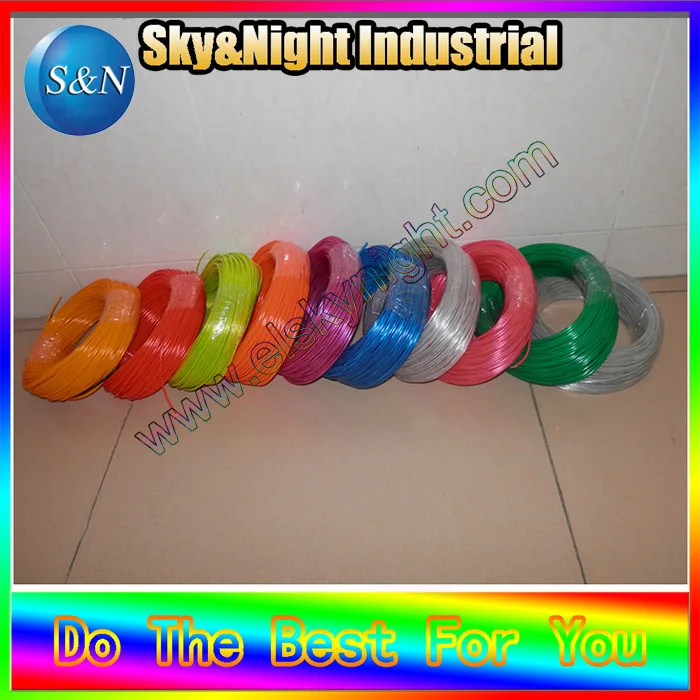 1000Meter/Lot High quality-2.3mm Neon el wire 100Meter per roll (Ten color for choosing)+Free shipping
1000Meter/Lot High quality-2.3mm Neon el wire 100Meter per roll (Ten color for choosing)+Free shipping
