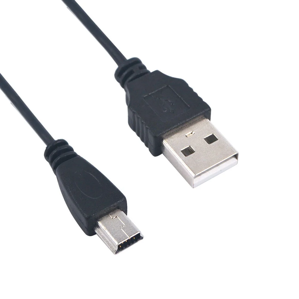 Промоакция 80 см USB 2 0 A папа-мини 5 Pin B кабель для зарядки и передачи данных Шнур