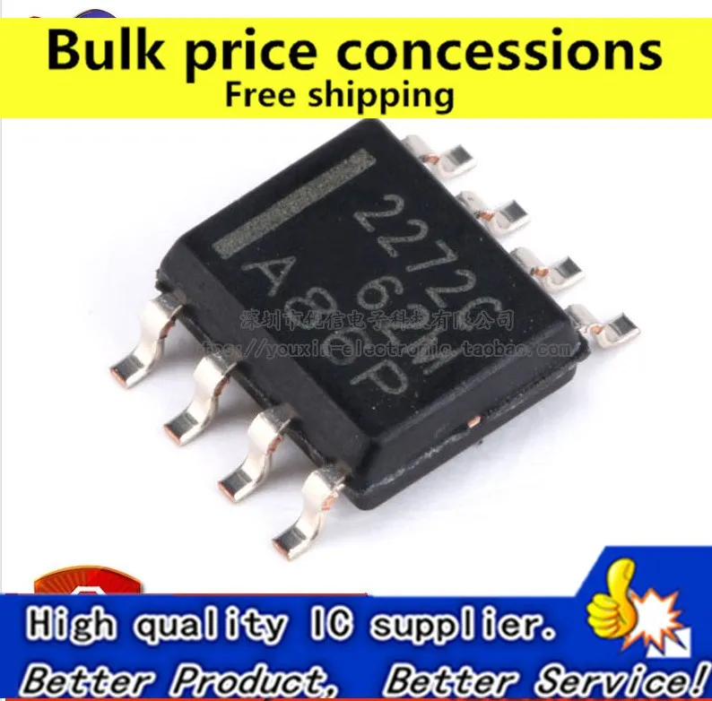 Бесплатная доставка, 50 шт./лот TLC2272CDR TLC2272 2272C SOP8 SMD, новая и оригинальная ИС
Бесплатная доставка, 50 шт./лот TLC2272CDR TLC2272 2272C SOP8 SMD, новая и оригинальная ИС