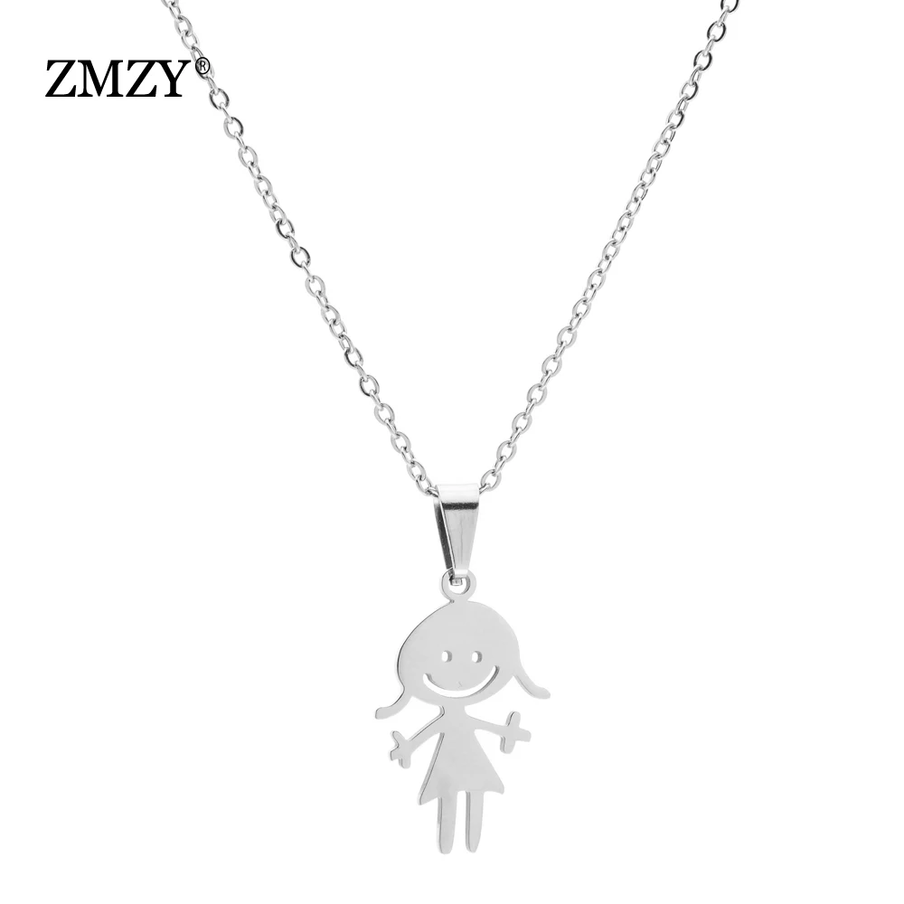 ZMZY, милый сын, дочь, семья, друзья, модные ювелирные изделия из нержавеющей стали, Кукольное ожерелье, подвеска для девочек, женщин, детей, мал...
ZMZY, милый сын, дочь, семья, друзья, модные ювелирные изделия из нержавеющей стали, Кукольное ожерелье, подвеска для девочек, женщин, детей, мал...