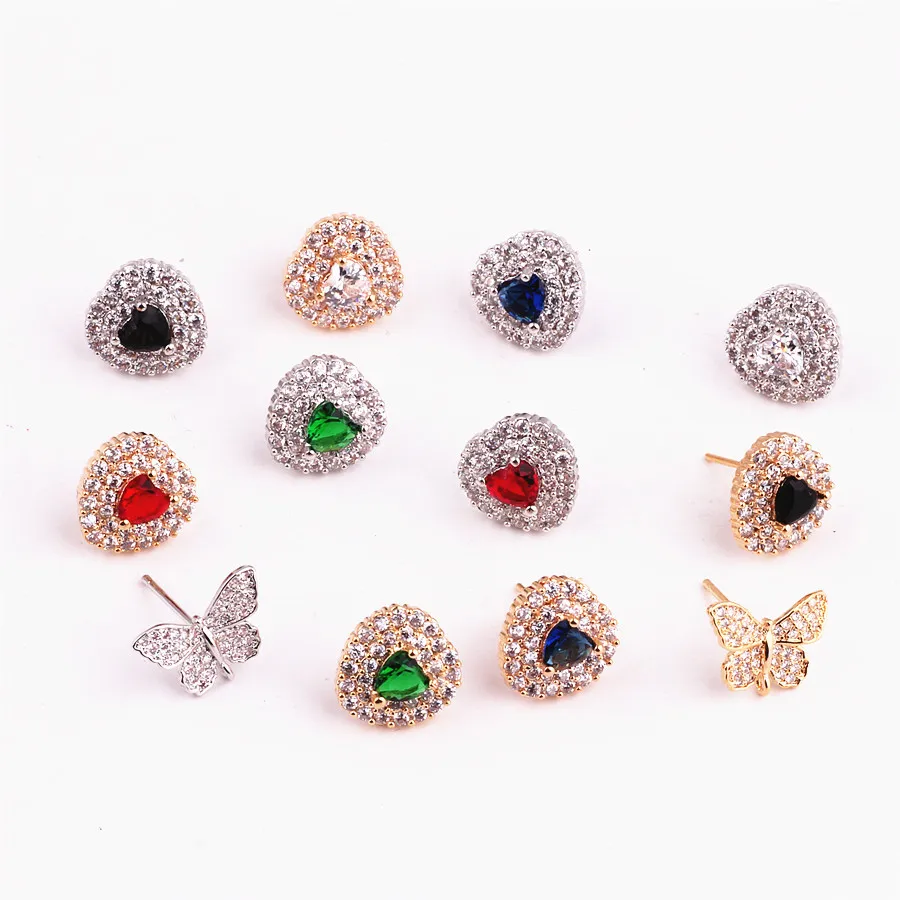 Серьги-гвоздики круглые золотистые в форме сердца, 2 шт.
Серьги-гвоздики круглые золотистые в форме сердца, 2 шт.