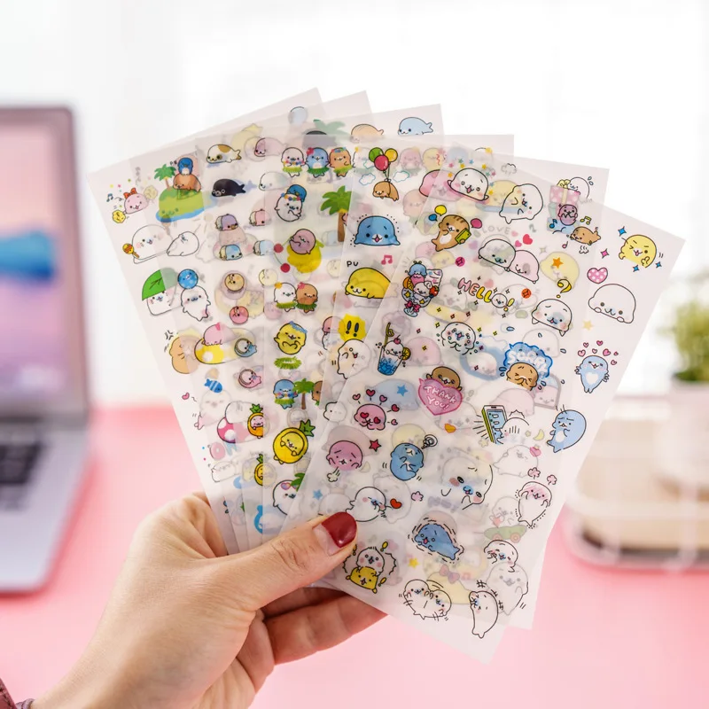 6PCS Lovely New A Little Sea Lion On Holiday Diary Decorative Planner Stickers DIY Diary Scrapbooking Phone Index Seal Stickers
6PCS Lovely New A Little Sea Lion On Holiday Diary Decorative Planner Stickers DIY Diary Scrapbooking Phone Index Seal Stickers