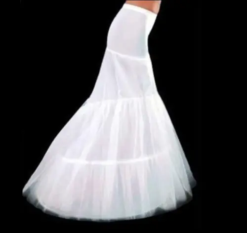 New White 2-Hoop Mermaid Wedding Dress Crinoline Underskirt Bridal Accessories Slips Petticoats Hoops
New White 2-Hoop Mermaid Wedding Dress Crinoline Underskirt Bridal Accessories Slips Petticoats Hoops