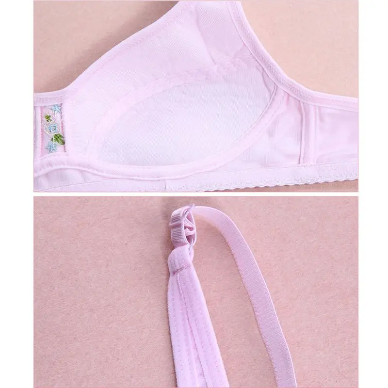 Young Teenager Girls Cotton Embroidered Breathable Training Bra Teen Girl Underwear Child Small Bra Teenage Tops Clothes CORB
Young Teenager Girls Cotton Embroidered Breathable Training Bra Teen Girl Underwear Child Small Bra Teenage Tops Clothes CORB