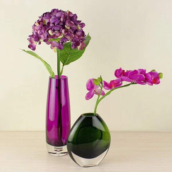 Simple modern dark green and purple glass vase fashion home living room study Decorationsc home decor Wedding decoration
Simple modern dark green and purple glass vase fashion home living room study Decorationsc home decor Wedding decoration
