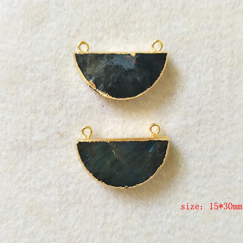 5pcs Natural Chrysoprase Gemstone Australia Jade Half Moon Connector Double Bails Jewelry For DIY Making Bracelet necklace CT04
5pcs Natural Chrysoprase Gemstone Australia Jade Half Moon Connector Double Bails Jewelry For DIY Making Bracelet necklace CT04