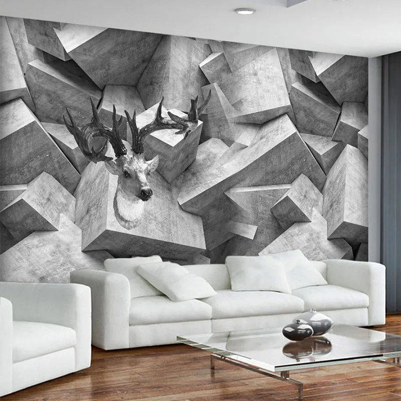 Custom Wall Cloth 3D Abstract Geometric Deer Art Photo Murals Wallpaper Living Room TV Sofa Waterproof Wall Papers For Walls 3 D
Custom Wall Cloth 3D Abstract Geometric Deer Art Photo Murals Wallpaper Living Room TV Sofa Waterproof Wall Papers For Walls 3 D