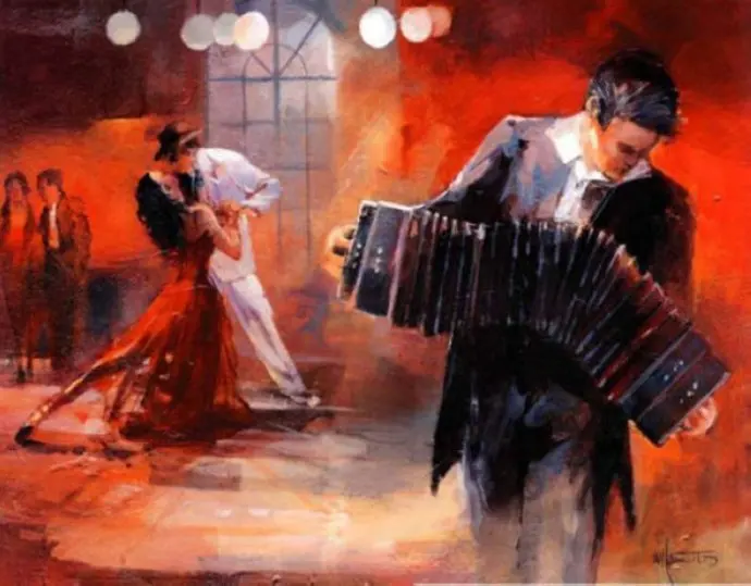 Concert Hall Decoration Famous Spanish Tango Dancer Oil paintings On Canvas Accordion
Concert Hall Decoration Famous Spanish Tango Dancer Oil paintings On Canvas Accordion