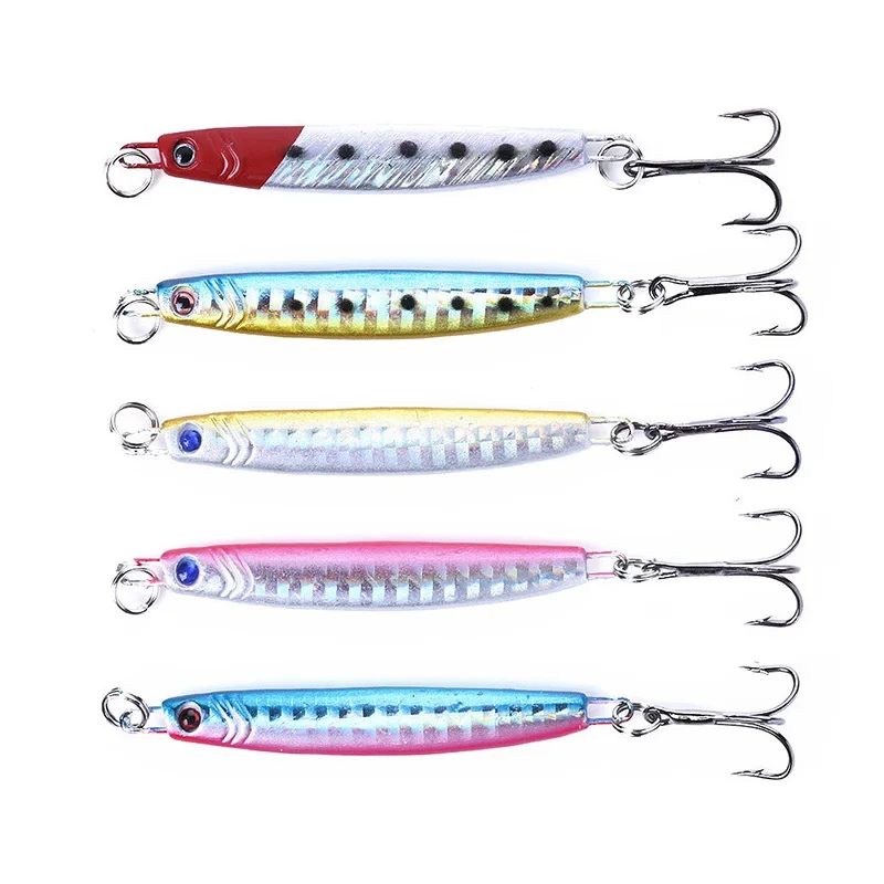 5Pcs Fishing Hard Bait Lead Fish Lure 7cm 14g Spoon Metal Jig Bait Accessory Artificial Hard Bait Fishing Accessories
5Pcs Fishing Hard Bait Lead Fish Lure 7cm 14g Spoon Metal Jig Bait Accessory Artificial Hard Bait Fishing Accessories