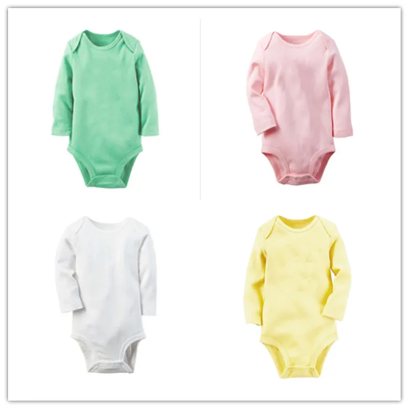 New Baby Girls Boys solid bodysuit Full Sleeves 100% Cotton Solid Candy Underwear, Infant Jumpsuit newborn to 24M kid clothes
New Baby Girls Boys solid bodysuit Full Sleeves 100% Cotton Solid Candy Underwear, Infant Jumpsuit newborn to 24M kid clothes