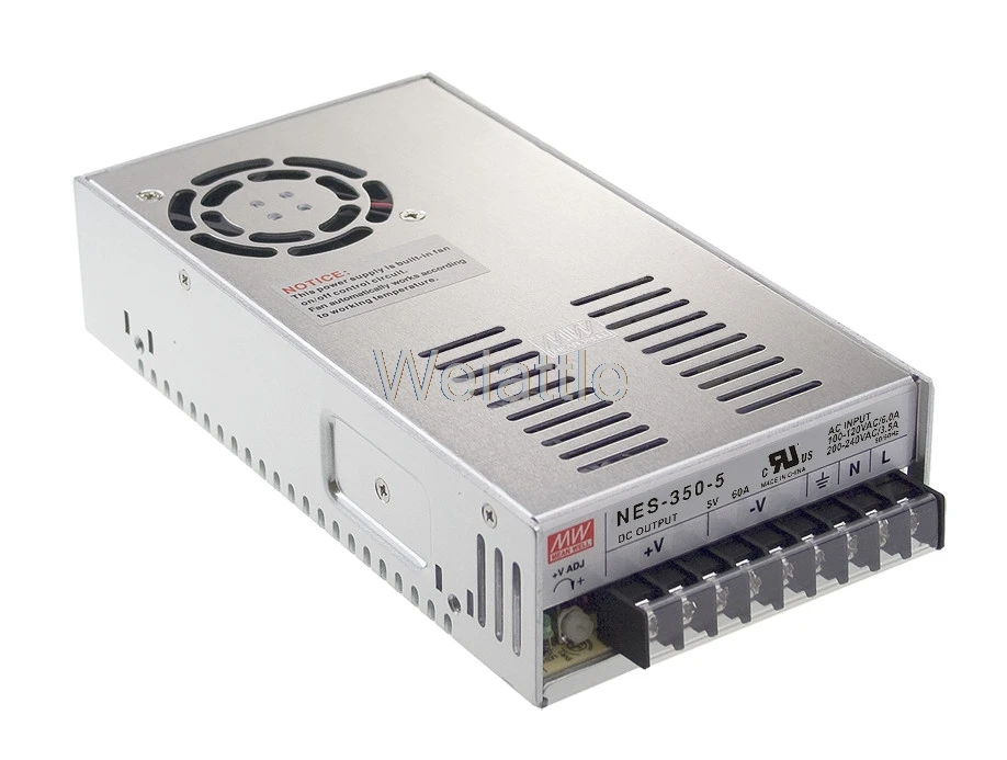 MEAN WELL original NES-350-12 12V 29A meanwell NES-350 12V 348W Single Output Switching Power Supply
MEAN WELL original NES-350-12 12V 29A meanwell NES-350 12V 348W Single Output Switching Power Supply