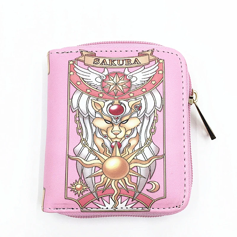 Новый дизайн популярные женские короткие кошельки кардбоксы Sakura ручные сумки