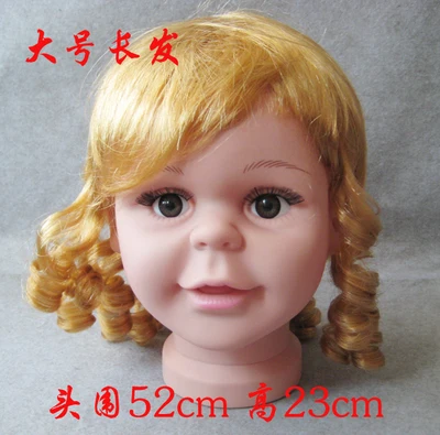 CAMMITEVER Cosmetology Mannequin Head with Long Hair Model Kids Child Wig Glasses Hat Headset Sunglasses Shop Display
CAMMITEVER Cosmetology Mannequin Head with Long Hair Model Kids Child Wig Glasses Hat Headset Sunglasses Shop Display
