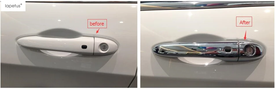 Lapetus Exterior Refit Kit Fit For Jeep Cherokee 2014 - 2020 ABS Chrome Door Handle Frame Cover Trim Accessories Car Styling
Lapetus Exterior Refit Kit Fit For Jeep Cherokee 2014 - 2020 ABS Chrome Door Handle Frame Cover Trim Accessories Car Styling