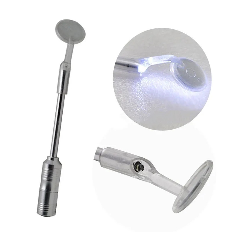 Hot sale Dental Mouth Mirror Reflector Odontoscope Dentist Equipment with LED Light
Hot sale Dental Mouth Mirror Reflector Odontoscope Dentist Equipment with LED Light