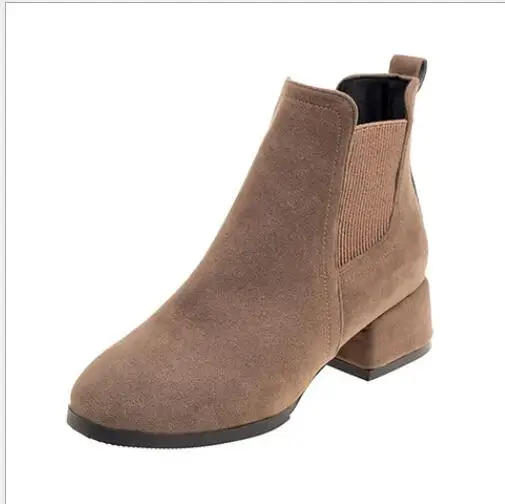 New Women autumn Boots Low Heels Booties Winter Woman Shoes Black Boots Elastic band Ankle Boots Faux Suede shoes
New Women autumn Boots Low Heels Booties Winter Woman Shoes Black Boots Elastic band Ankle Boots Faux Suede shoes