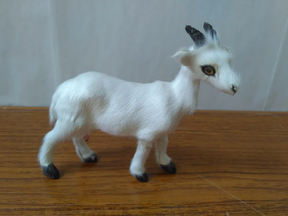 plastic&furs 11x10cm sheep white goat modelhandicraft prop home decoration gift d2308
plastic&furs 11x10cm sheep white goat modelhandicraft prop home decoration gift d2308