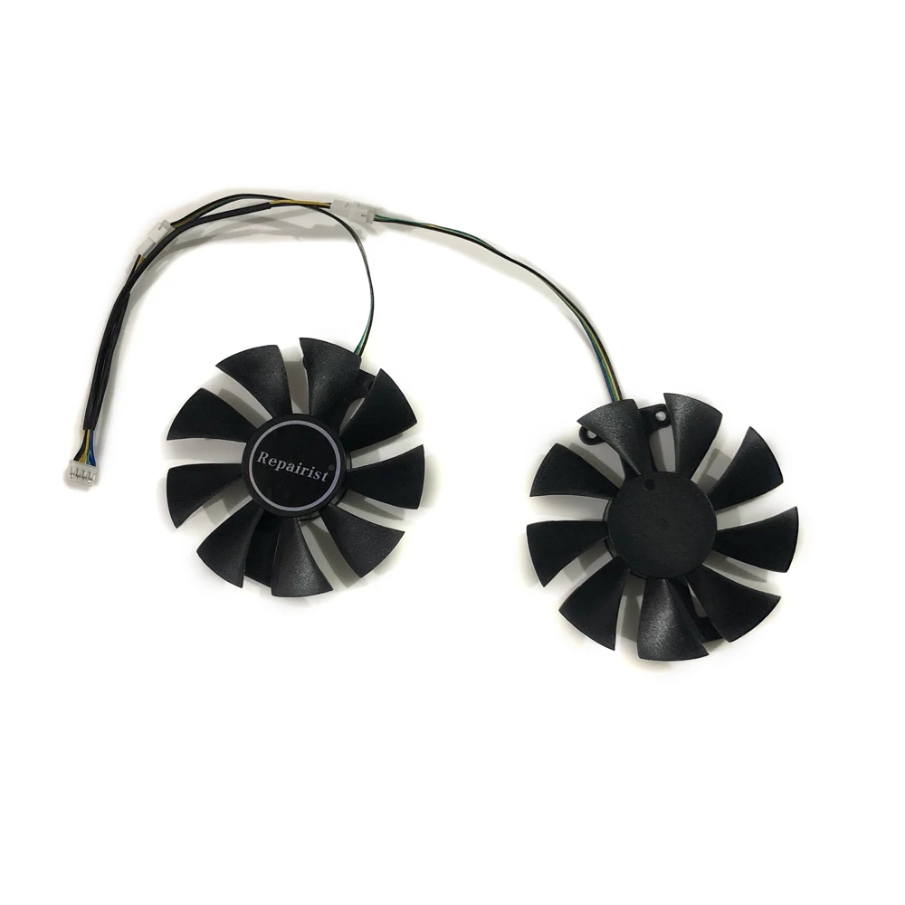 Кулер для графических карт Repairist 2 шт./лот Geforce GTX950 GTX960 GPU, VGA вентилятор для охлаждения видеокарты Zotac GTX 950/960 AMP
Кулер для графических карт Repairist 2 шт./лот Geforce GTX950 GTX960 GPU, VGA вентилятор для охлаждения видеокарты Zotac GTX 950/960 AMP