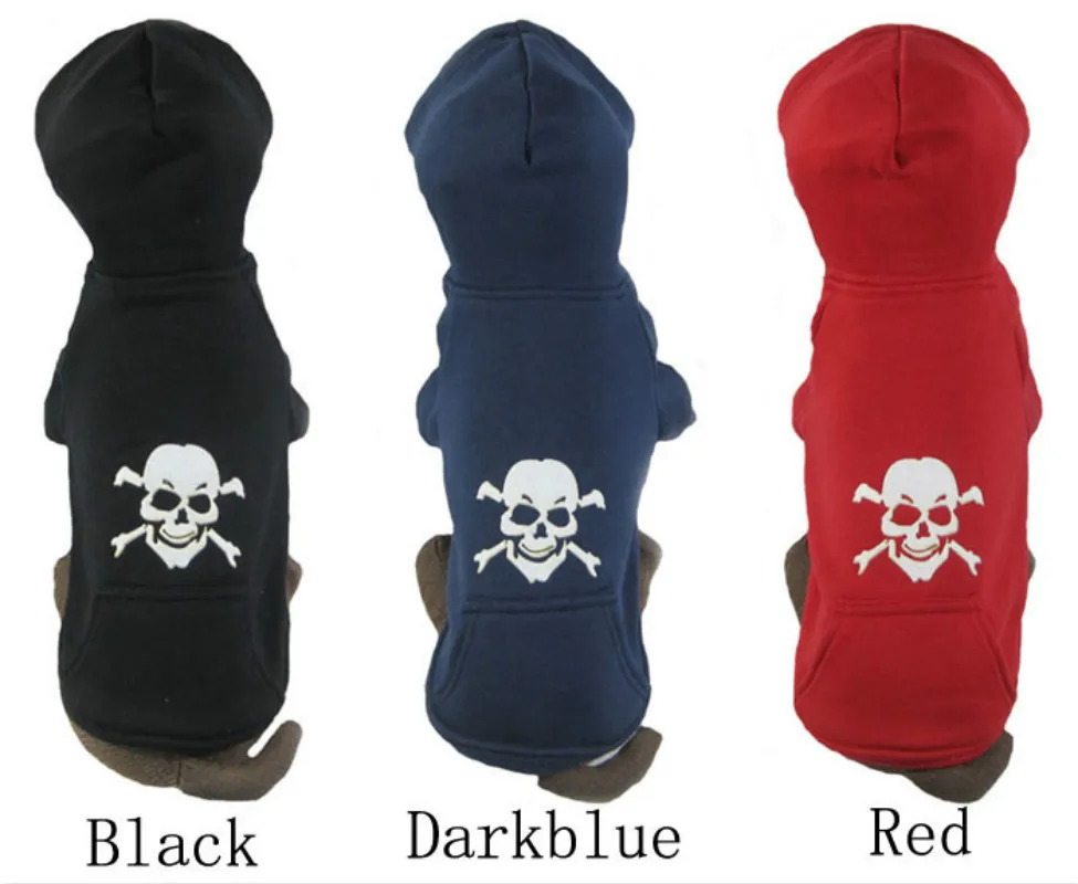 Pet supplies All Saints' Day winter puppy clothes skull pattern dog fleece Coat jumper with Caps
Pet supplies All Saints' Day winter puppy clothes skull pattern dog fleece Coat jumper with Caps
