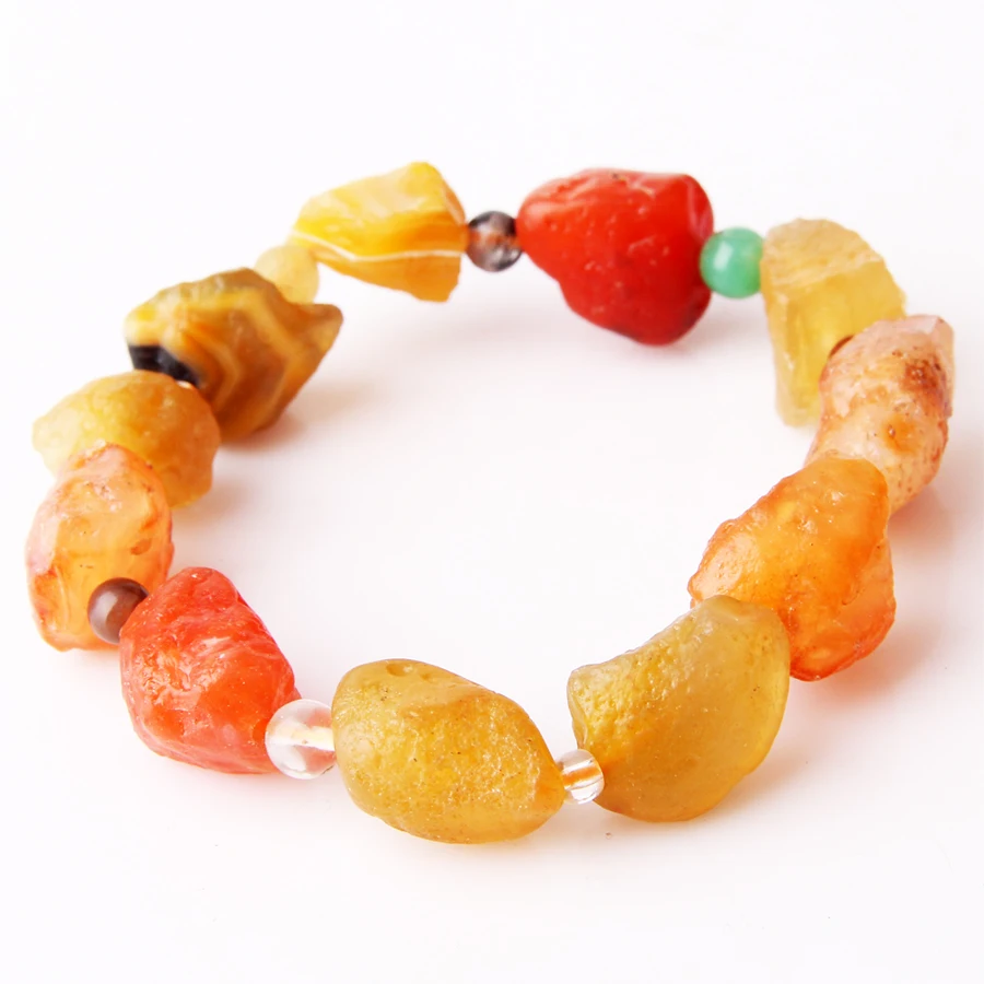 WALUOLAN 2019 Natural Crystal Agates Block Rough Protolith bright Charm Bracelet Jewelry Energy bangle for Men and Women
WALUOLAN 2019 Natural Crystal Agates Block Rough Protolith bright Charm Bracelet Jewelry Energy bangle for Men and Women