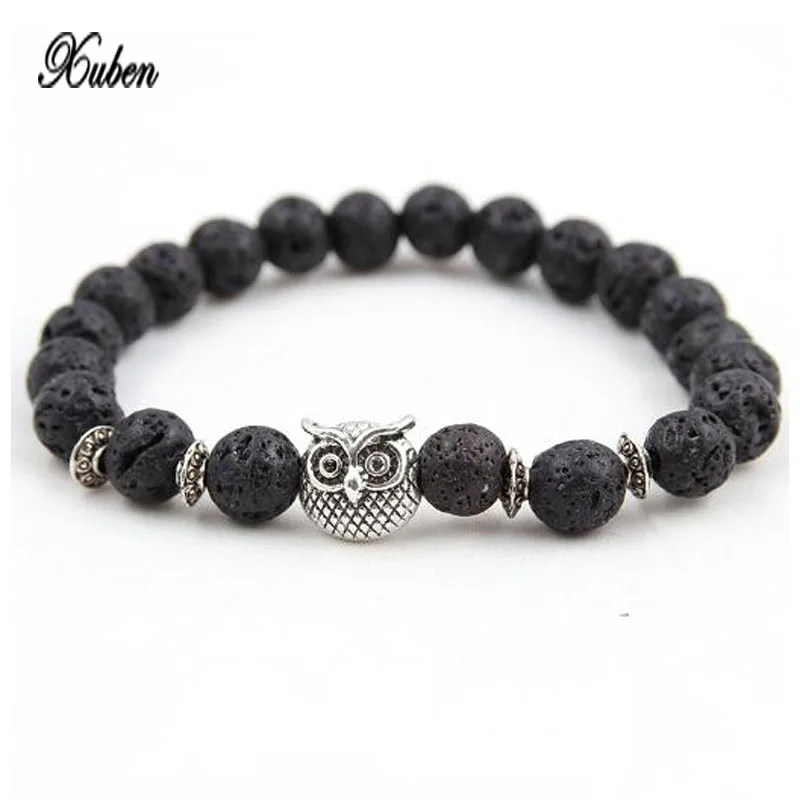 Xuben Punk Bracelets & Bangles Lava volcanic stone white 8 mm elasticity bracelet pulseira for women
Xuben Punk Bracelets & Bangles Lava volcanic stone white 8 mm elasticity bracelet pulseira for women