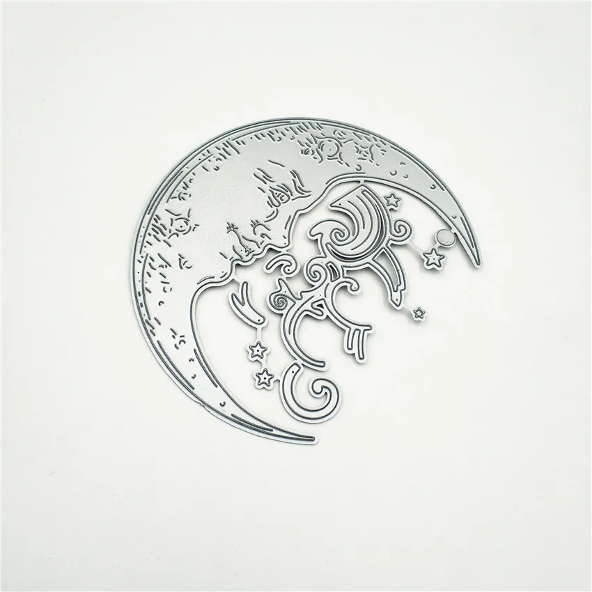 ZhuoAng Cute moon design cut openwork DIY clip art photo album decorative transparent sealing mold paper card
ZhuoAng Cute moon design cut openwork DIY clip art photo album decorative transparent sealing mold paper card