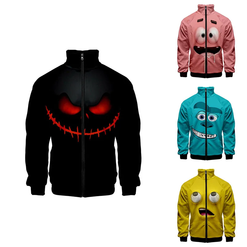 Fashion Funny Anime Cartoon Candy Colors 3d Stand Collar Hoodie Men Women Zipper Hoodies Jackets Long Sleeve 3D Sweatshirts Tops
Fashion Funny Anime Cartoon Candy Colors 3d Stand Collar Hoodie Men Women Zipper Hoodies Jackets Long Sleeve 3D Sweatshirts Tops