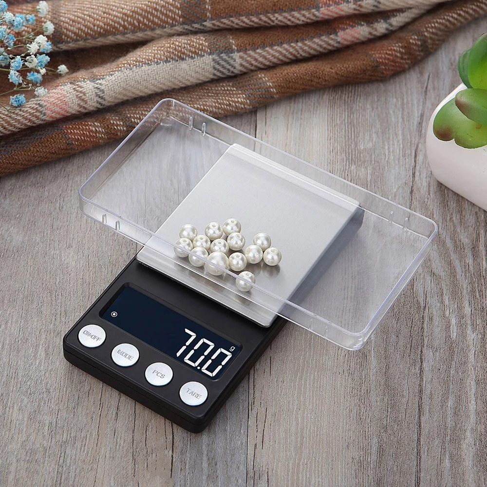 Mini Digital Scale 500g 0.01/0.1g Electric Pocket Jewelry Scales Balance Portable For Lab Medicinal Gram Weight | Инструменты