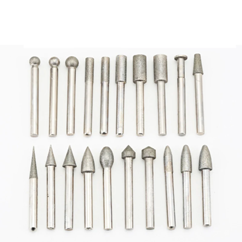 20pcs/set Emery alloy grinding head diamond grinding wheel 6mm handle Diamond coarse sand for emerald grinding mill great tip
20pcs/set Emery alloy grinding head diamond grinding wheel 6mm handle Diamond coarse sand for emerald grinding mill great tip