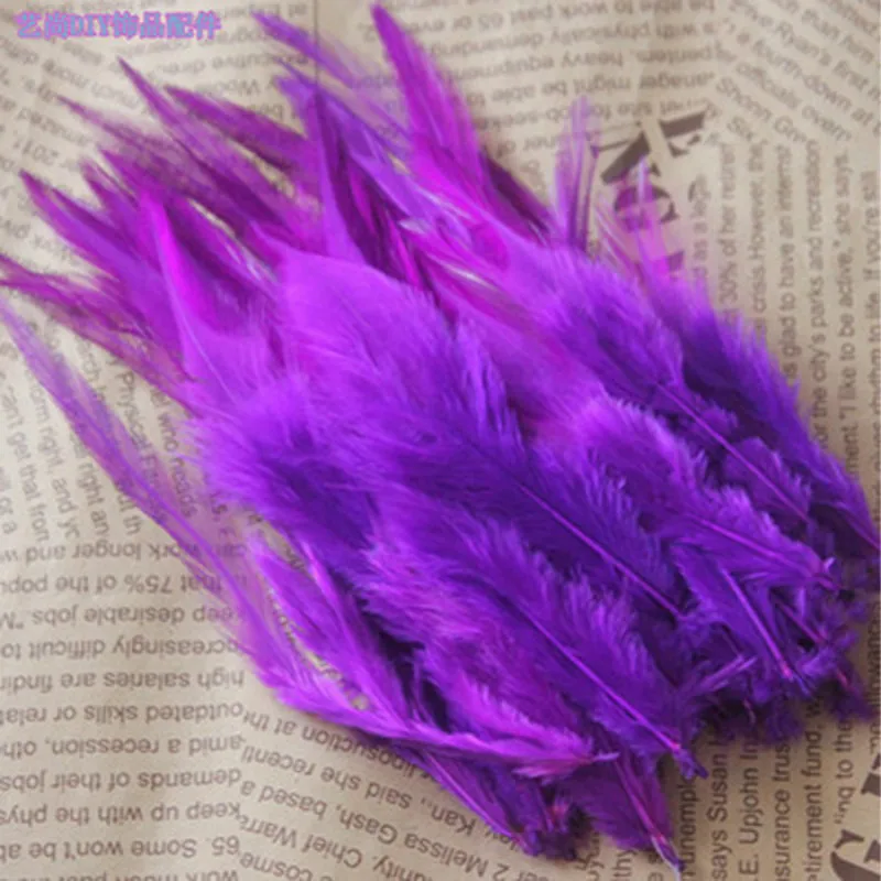Hot sales wholesale 20pcs pretty 4-6 inches / 10-15cm purple Pheasant neck feathers DIY clothing hat decoration
Hot sales wholesale 20pcs pretty 4-6 inches / 10-15cm purple Pheasant neck feathers DIY clothing hat decoration