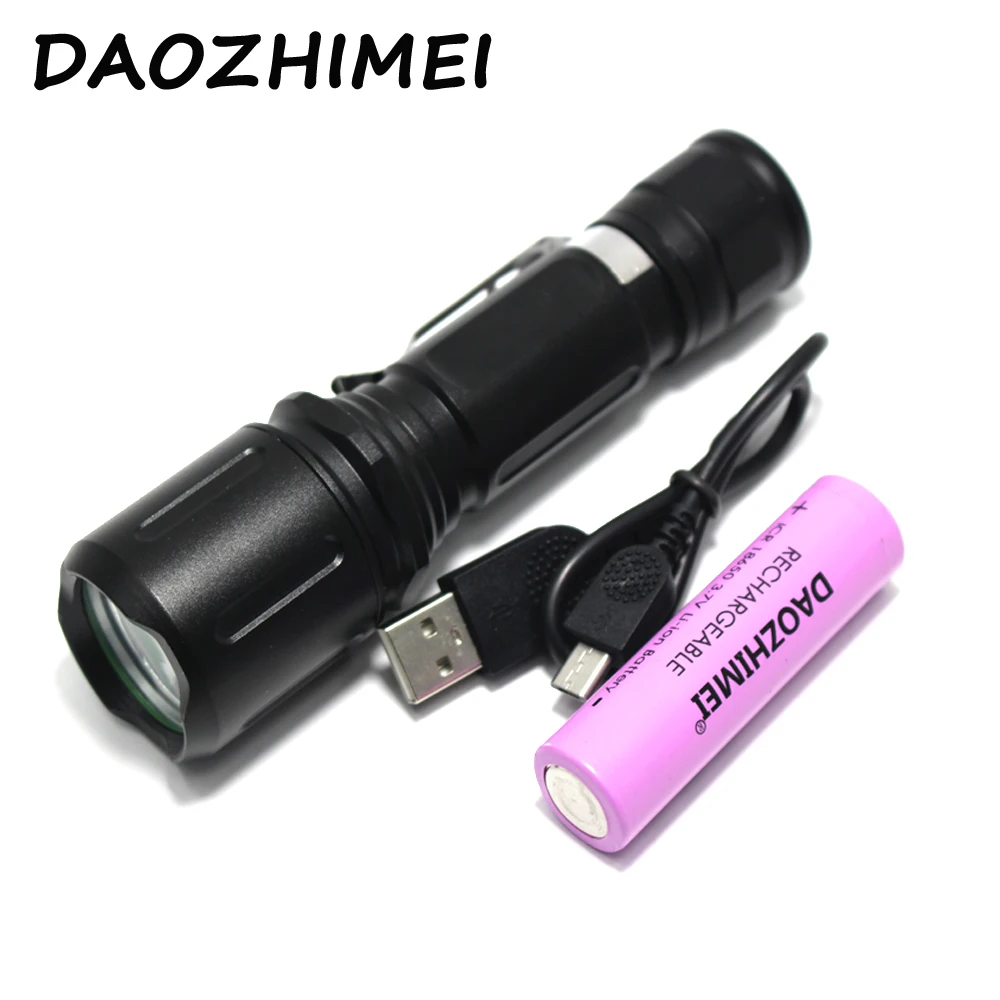5000LM XM-L2 led flashlight 3-mode USB Rechargeable Torch light bike lamp lighting lantern+18650 Battery +USB line
5000LM XM-L2 led flashlight 3-mode USB Rechargeable Torch light bike lamp lighting lantern+18650 Battery +USB line
