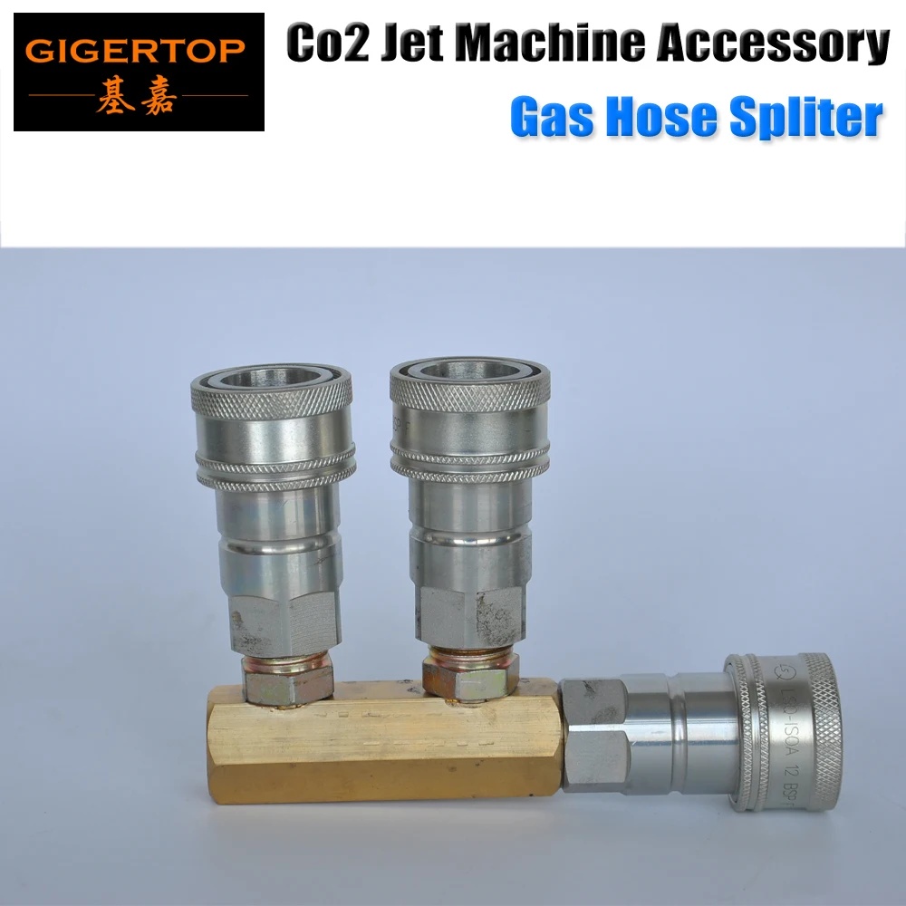 TIPTOP Stage Effect Co2 Machine 3 Way Gas Splitter Quick Silver Color Connector Copper Pipe Good Quality 3 Way Gas Supply
TIPTOP Stage Effect Co2 Machine 3 Way Gas Splitter Quick Silver Color Connector Copper Pipe Good Quality 3 Way Gas Supply