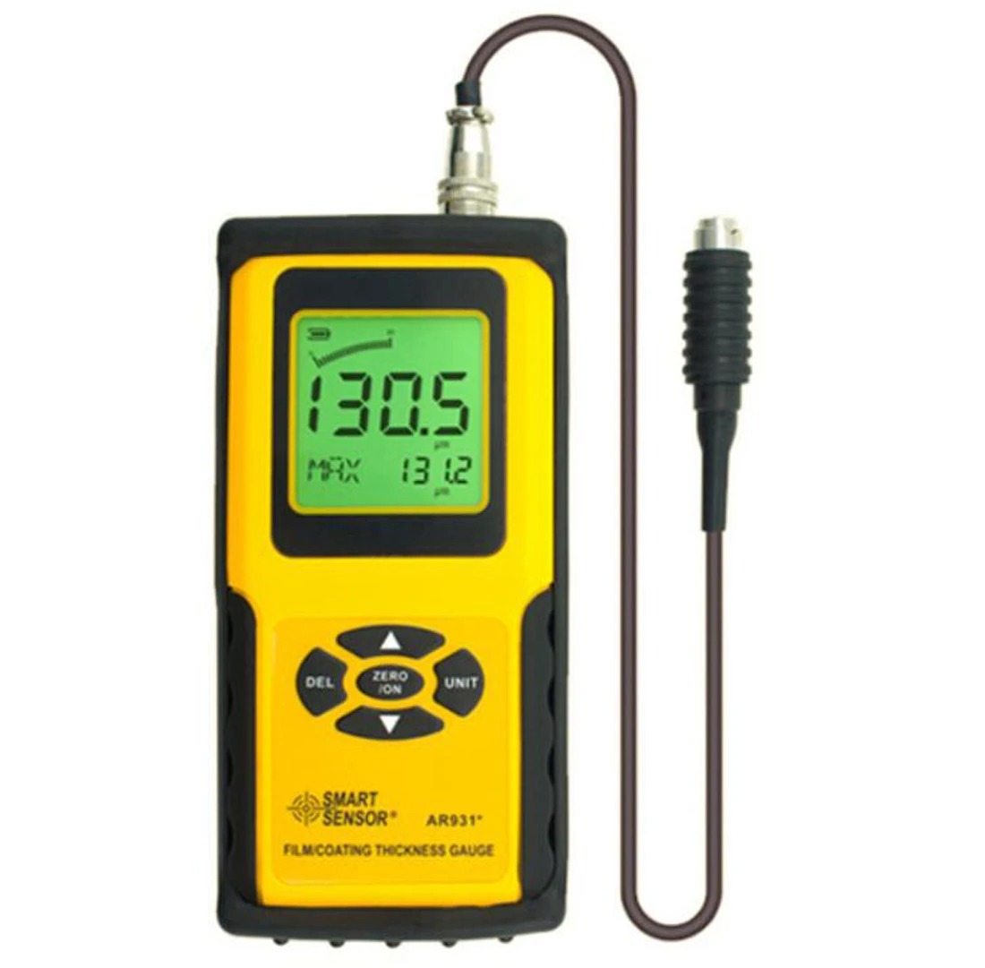 Thickness Gauge Tester Meter Digital Handheld Film Coating Measuring Range 0-1800um
Thickness Gauge Tester Meter Digital Handheld Film Coating Measuring Range 0-1800um