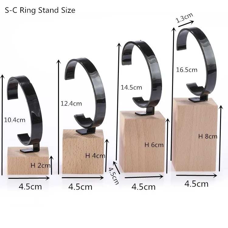 4 Pieces Per Set Luxury Good Quality Natural Timber Wood Grain Watch Display Stand Holder With Good Circles
4 Pieces Per Set Luxury Good Quality Natural Timber Wood Grain Watch Display Stand Holder With Good Circles