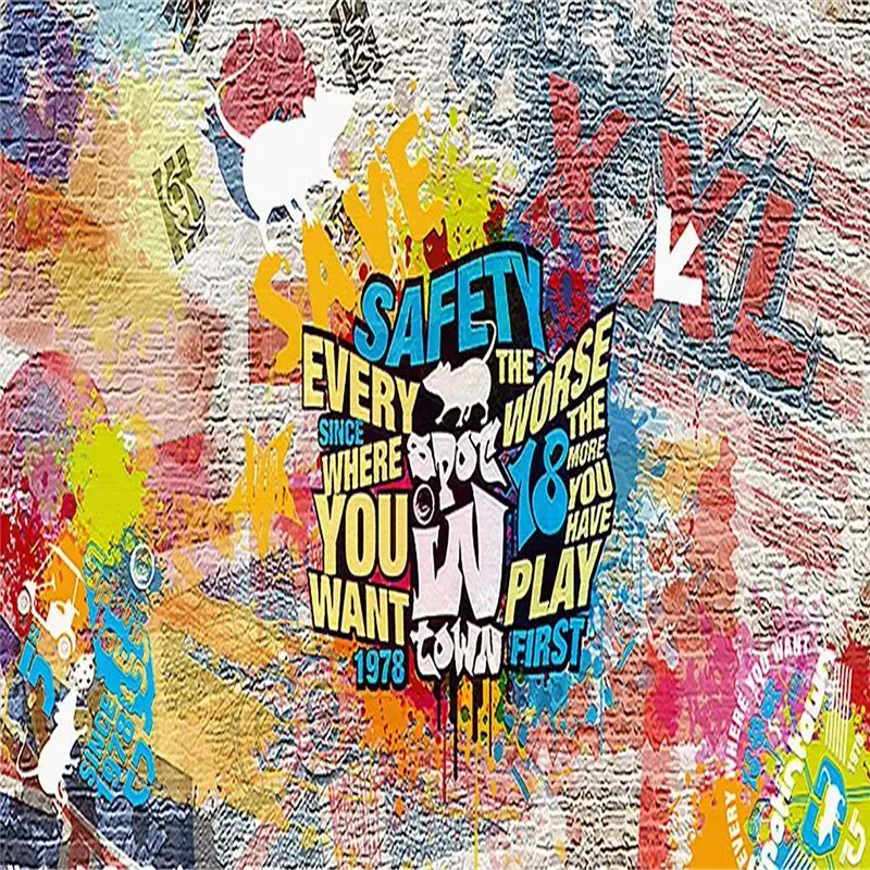 Modern creative art graffiti background wall professional manufacture mural photo wallpaper
Modern creative art graffiti background wall professional manufacture mural photo wallpaper