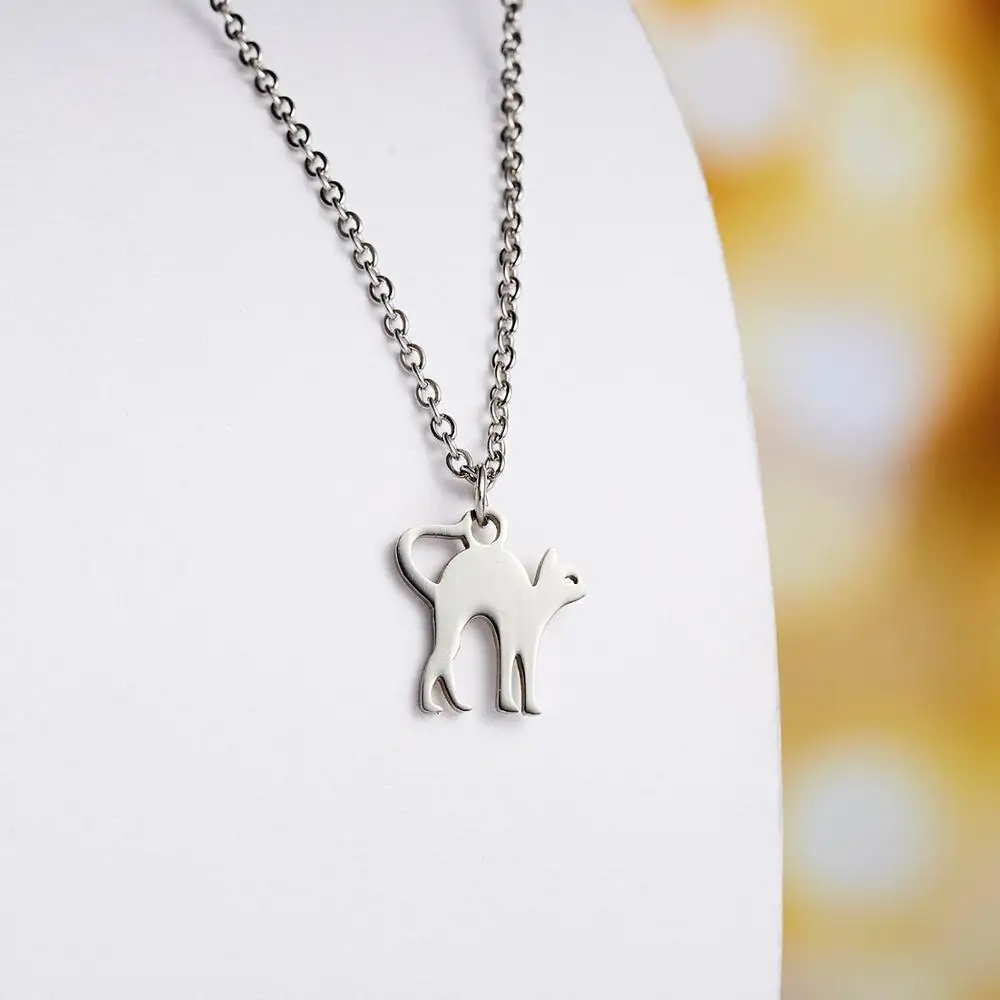 Belleper Stainless Steel Necklace For Women Lover's Silver Color Cat Exquisite Pendant Necklace Engagement Animal Jewelry Gifts
Belleper Stainless Steel Necklace For Women Lover's Silver Color Cat Exquisite Pendant Necklace Engagement Animal Jewelry Gifts