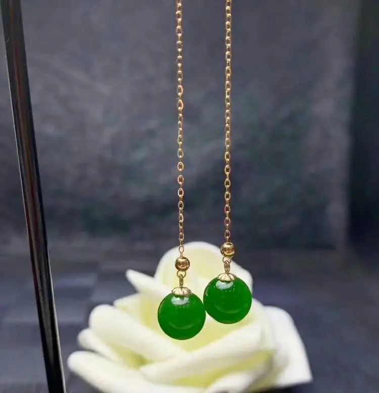 SHILOVEM 18k rose gold Natural Jasper drop earring classic fine Jewelry women wedding new gift wholesale myme080899by
SHILOVEM 18k rose gold Natural Jasper drop earring classic fine Jewelry women wedding new gift wholesale myme080899by
