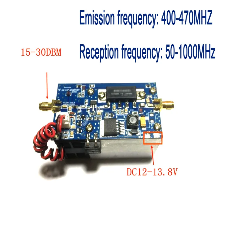 Полудуплексный UHF Усилитель мощности для MMDVM Hotspot DMR, DPMR, P25, C4FM, SFK частотный и линейный аналоговый режим
Полудуплексный UHF Усилитель мощности для MMDVM Hotspot DMR, DPMR, P25, C4FM, SFK частотный и линейный аналоговый режим