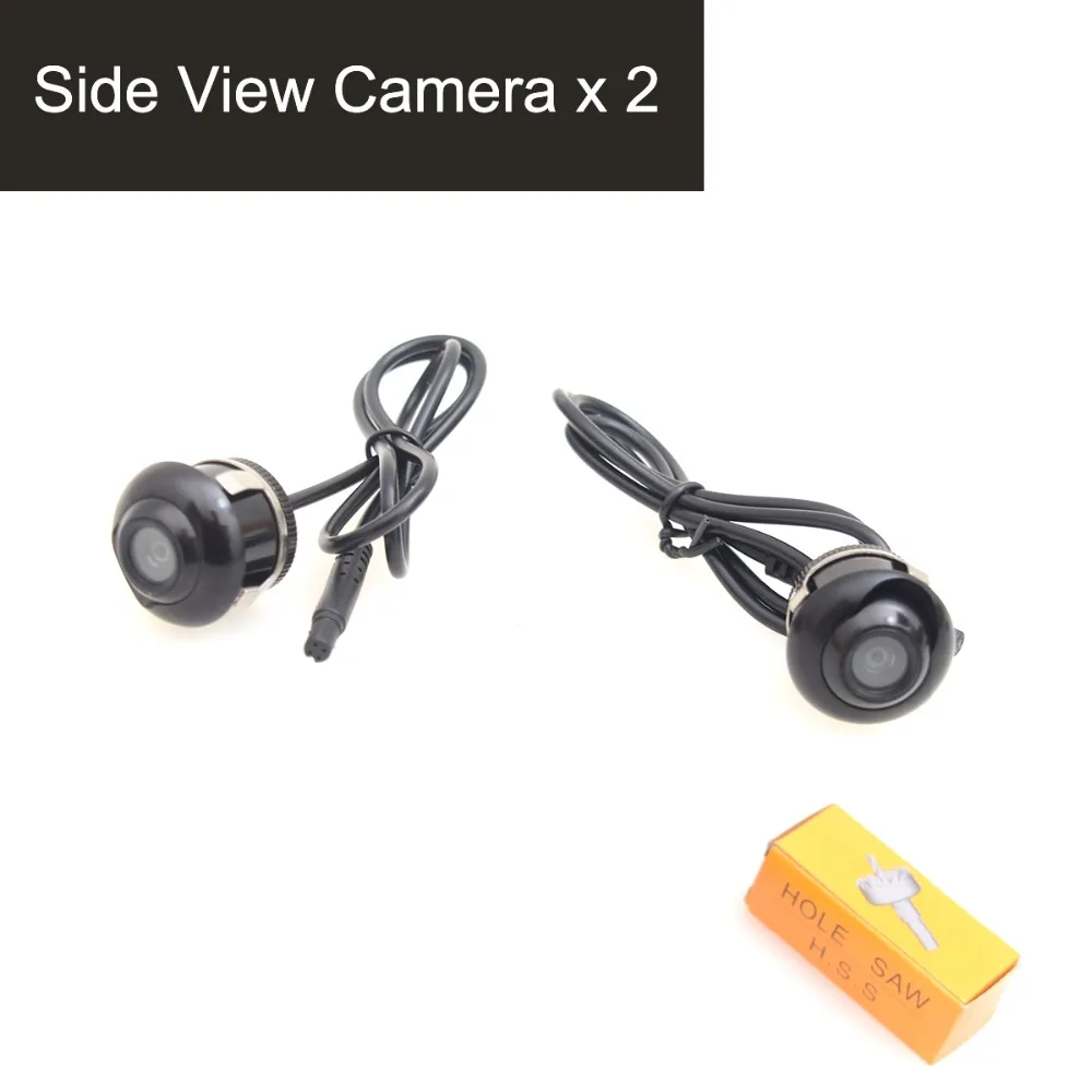 Vehicle Car Auto Side View Camera 360 Degree Angle Adjustable Side Mirror Flush Mount Camera, Mirror Image w/o Grid Lines
Vehicle Car Auto Side View Camera 360 Degree Angle Adjustable Side Mirror Flush Mount Camera, Mirror Image w/o Grid Lines