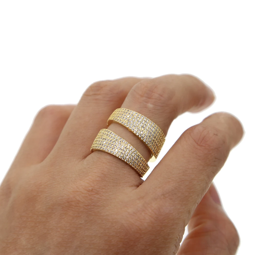 Women Ring Gold Color Finger Engagement Rings for Women Wedding Lab cz Rings iced out hiphop women Body Jewelry Size 6 7
Women Ring Gold Color Finger Engagement Rings for Women Wedding Lab cz Rings iced out hiphop women Body Jewelry Size 6 7