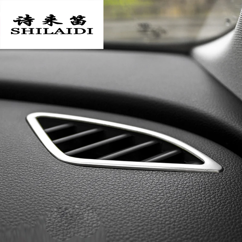 Car Styling AC Outlet Trim Refit Air Outlet Frame Decoration Stickers Covers strip for Audi Q3 RHD LHD Interior Auto Accessories
Car Styling AC Outlet Trim Refit Air Outlet Frame Decoration Stickers Covers strip for Audi Q3 RHD LHD Interior Auto Accessories