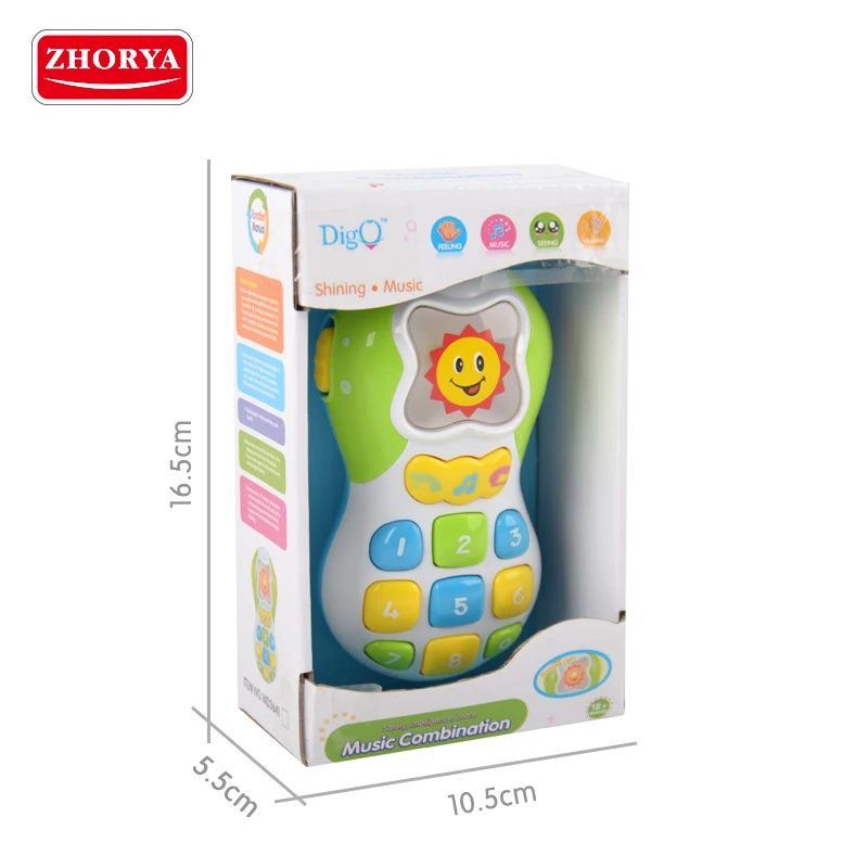 Zhorya Baby Mobile Phone with Music Toys for Children Educational Learning Electronic Telephone Kids Plaything Toy for Christmas
Zhorya Baby Mobile Phone with Music Toys for Children Educational Learning Electronic Telephone Kids Plaything Toy for Christmas